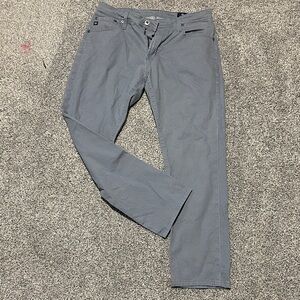 AG Adriano Goldschmied Blue Patterned Pants